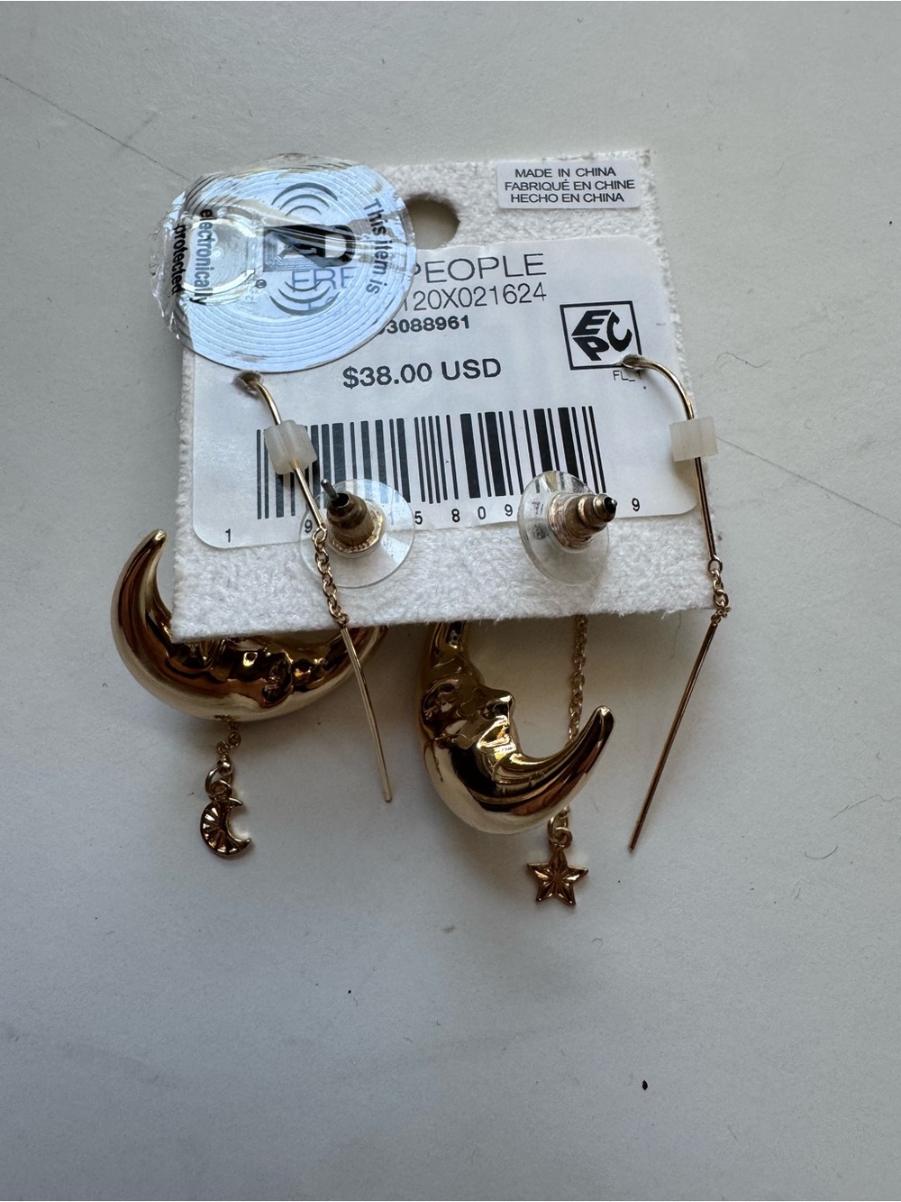 Free People - My Lucky Moon and Star Earring Set - Picture 5 of 6